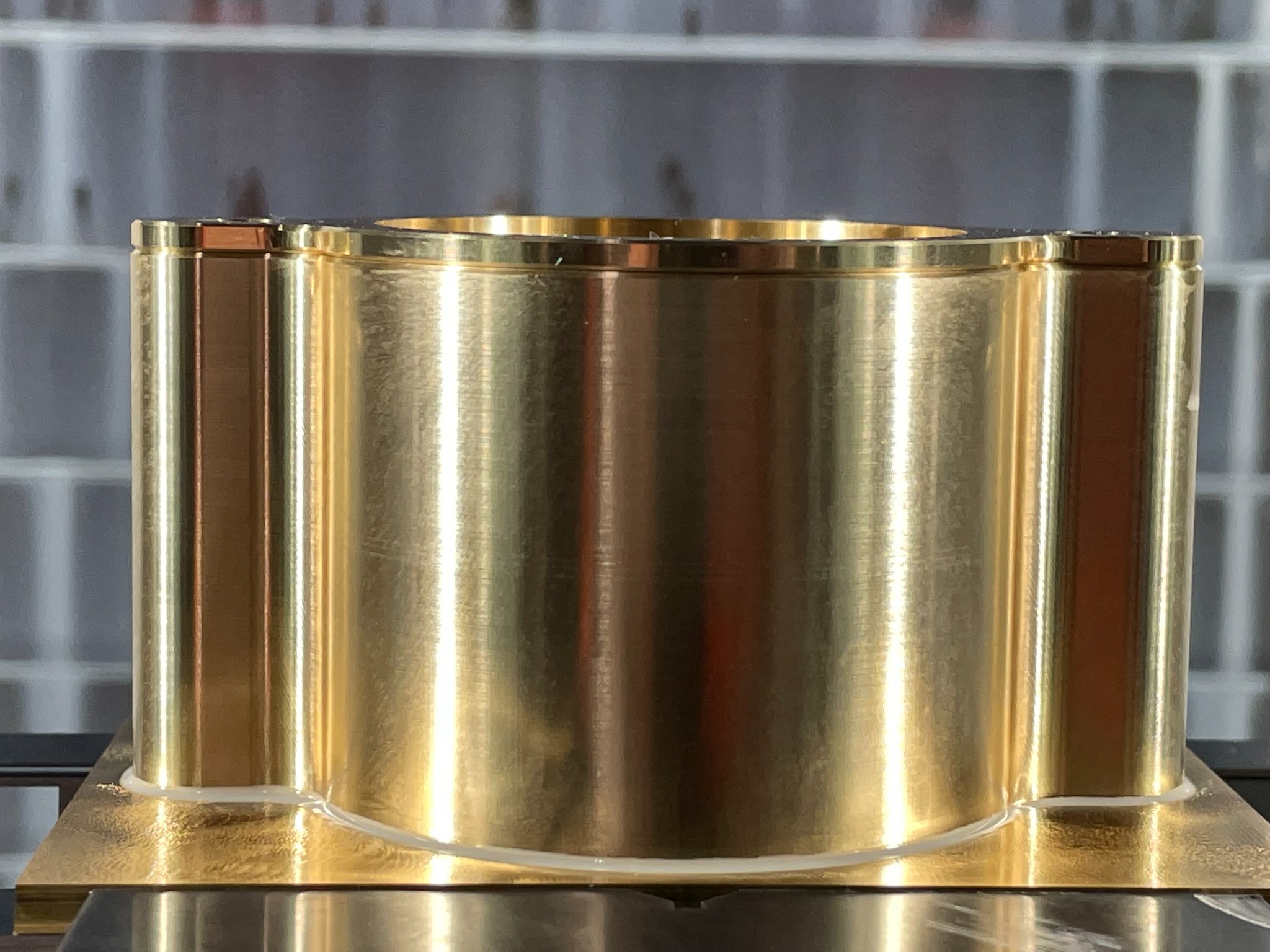 Laiton · Pièce cylindrique